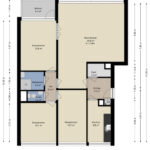 Plattegrond appartement