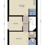 Plattegrond tweede verdieping