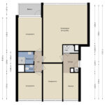 Plattegrond appartement