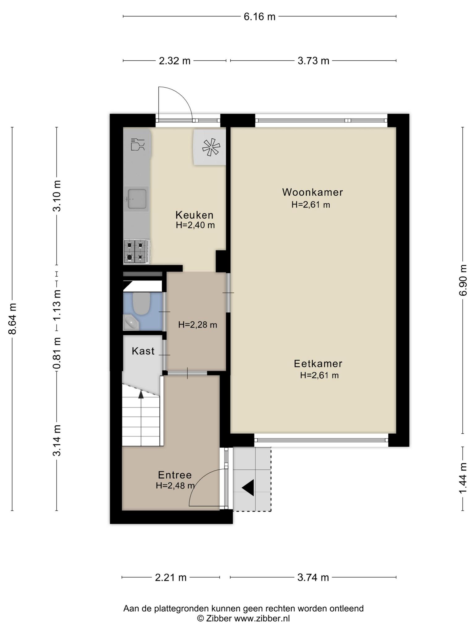 plattegrond begane grond