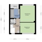 plattegrond tweede verdieping
