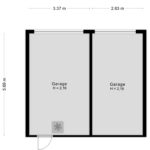 plattegrond garage