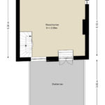 Plattegrond tweede verdieping