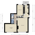 Plattegrond appartement