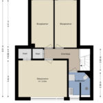 Plattegrond eerste verdieping