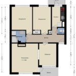 Plattegrond tweede verdieping