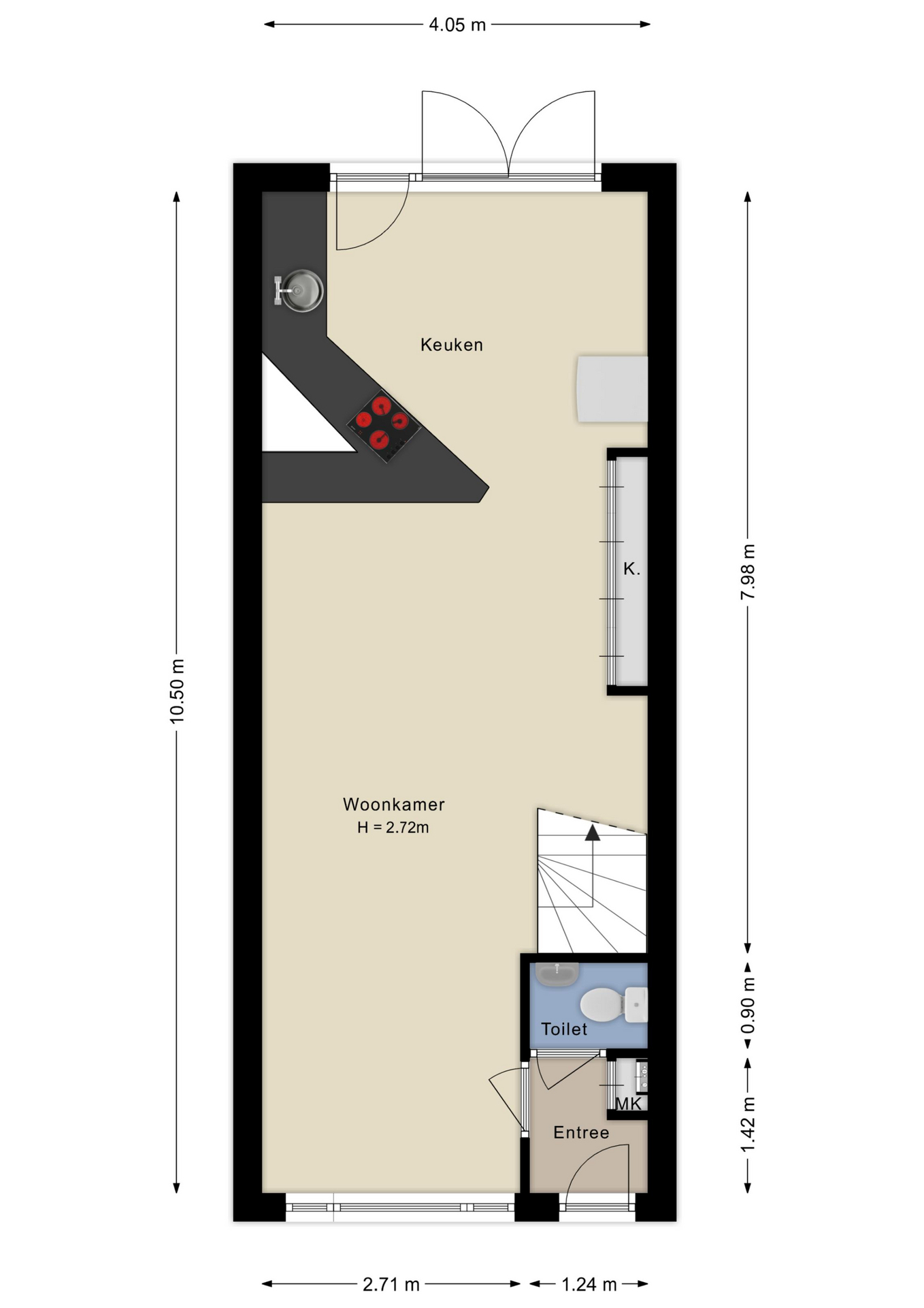 Plattegrond begane grond