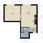 Plattegrond appartement