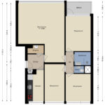 Plattegrond eerste verdieping
