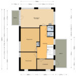 Plattegrond eerste verdieping