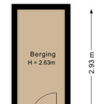 Plattegrond berging