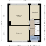Plattegrond eerste verdieping