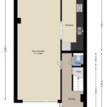 Plattegrond begande grond