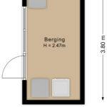 Plattegrond berging