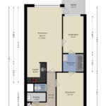 Plattegrond appartement
