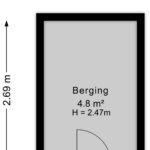 Plattegrond berging