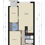 Plattegrond appartement