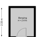Plattegrond berging
