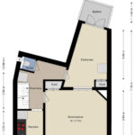 Plattegrond eerste verdieping