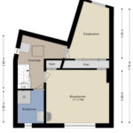 Plattegrond tweede verdieping