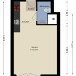 Plattegrond appartement