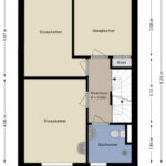 Plattegrond eerste verdieping