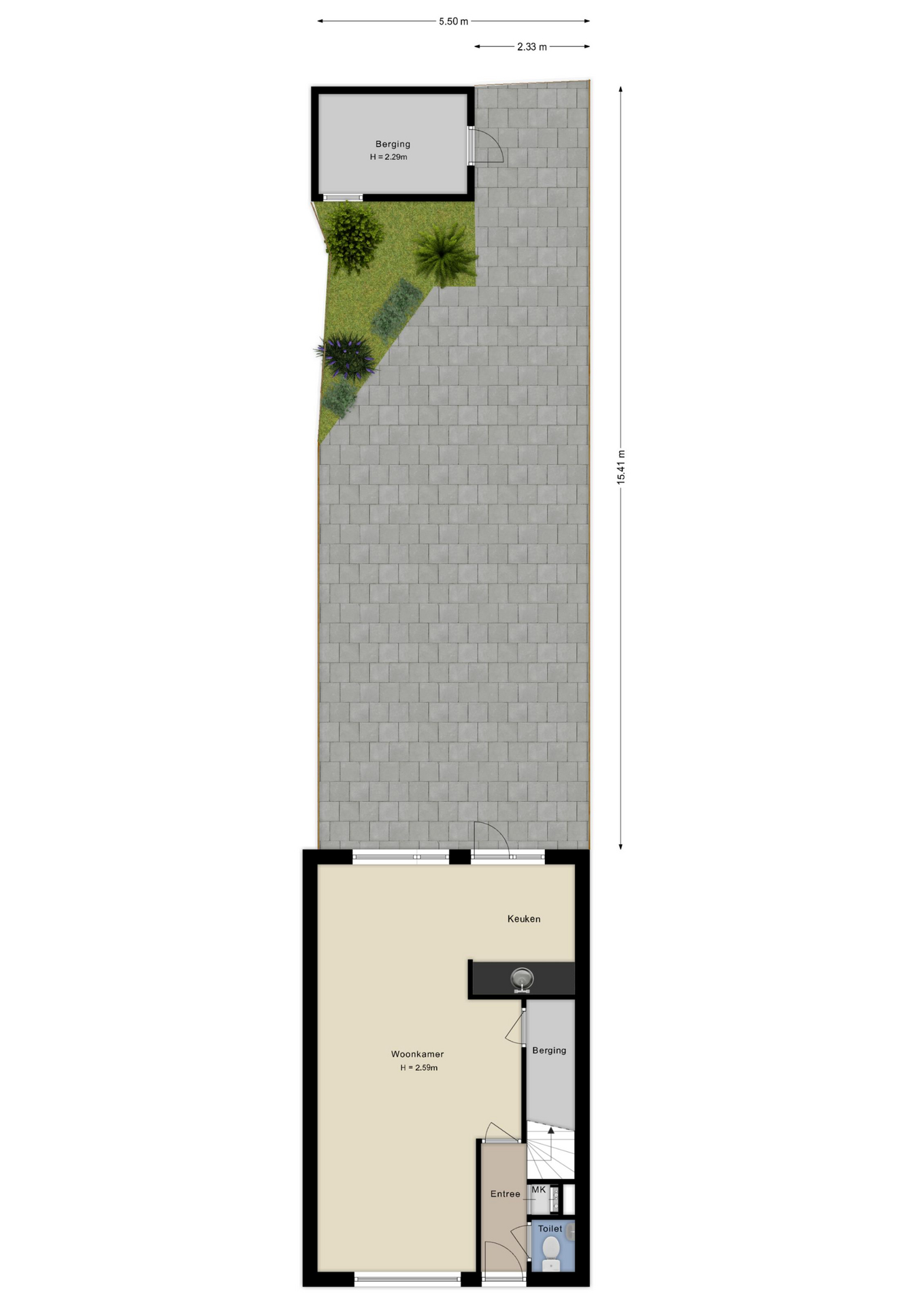 Situatie plattegrond