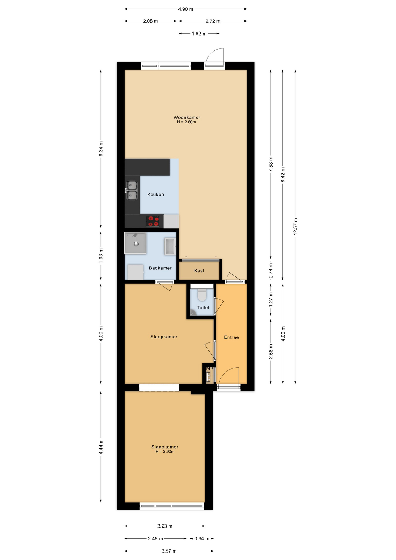 Plattegrond begane grond