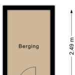 Plattegrond berging