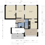 Plattegrond appartement