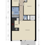 Plattegrond appartement