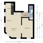 Plattegrond appartement