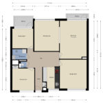 Plattegrond appartement