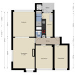 Plattegrond appartement