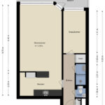 Plattegrond appartement