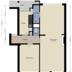 Plattegrond appartement