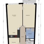 Plattegrond appartement
