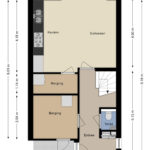 Plattegrond eerste verdieping