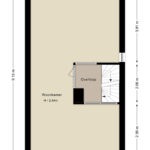 Plattegrond eerste verdieping