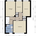 Plattegrond eerste verdieping