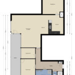 Plattegrond appartement