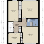 Plattegrond eerste verdieping