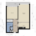 Plattegrond appartement