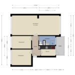 Plattegrond appartement