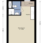 Plattegrond appartement