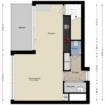 Plattegrond derde verdieping