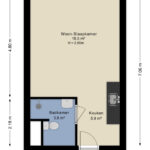 Plattegrond appartement