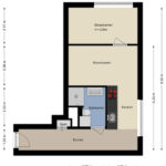 Plattegrond appartement