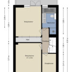 Plattegrond eerste verdieping