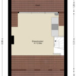 Plattegrond tweede verdieping